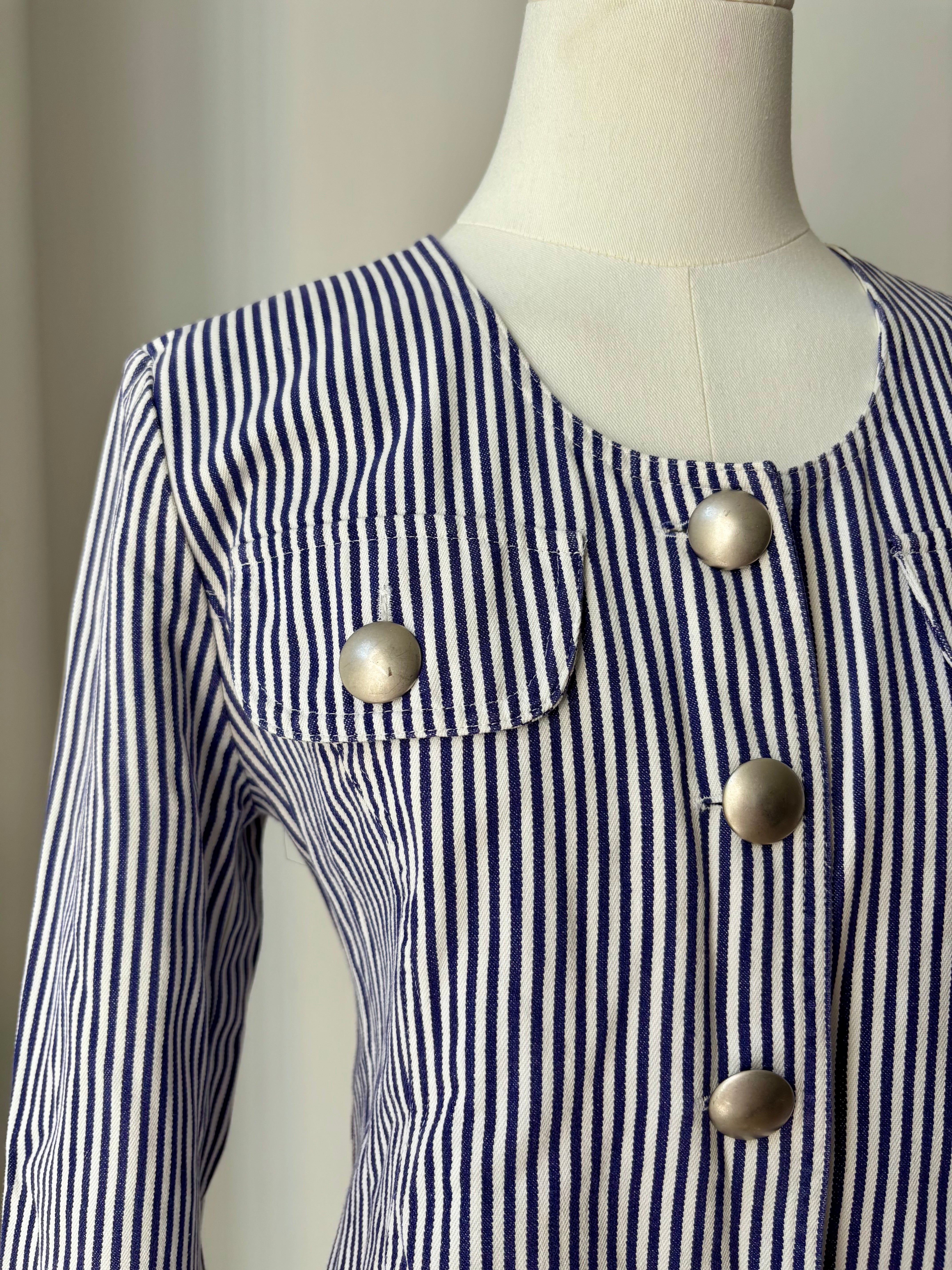 Lolita Lempicka – Veste vintage rayée – S