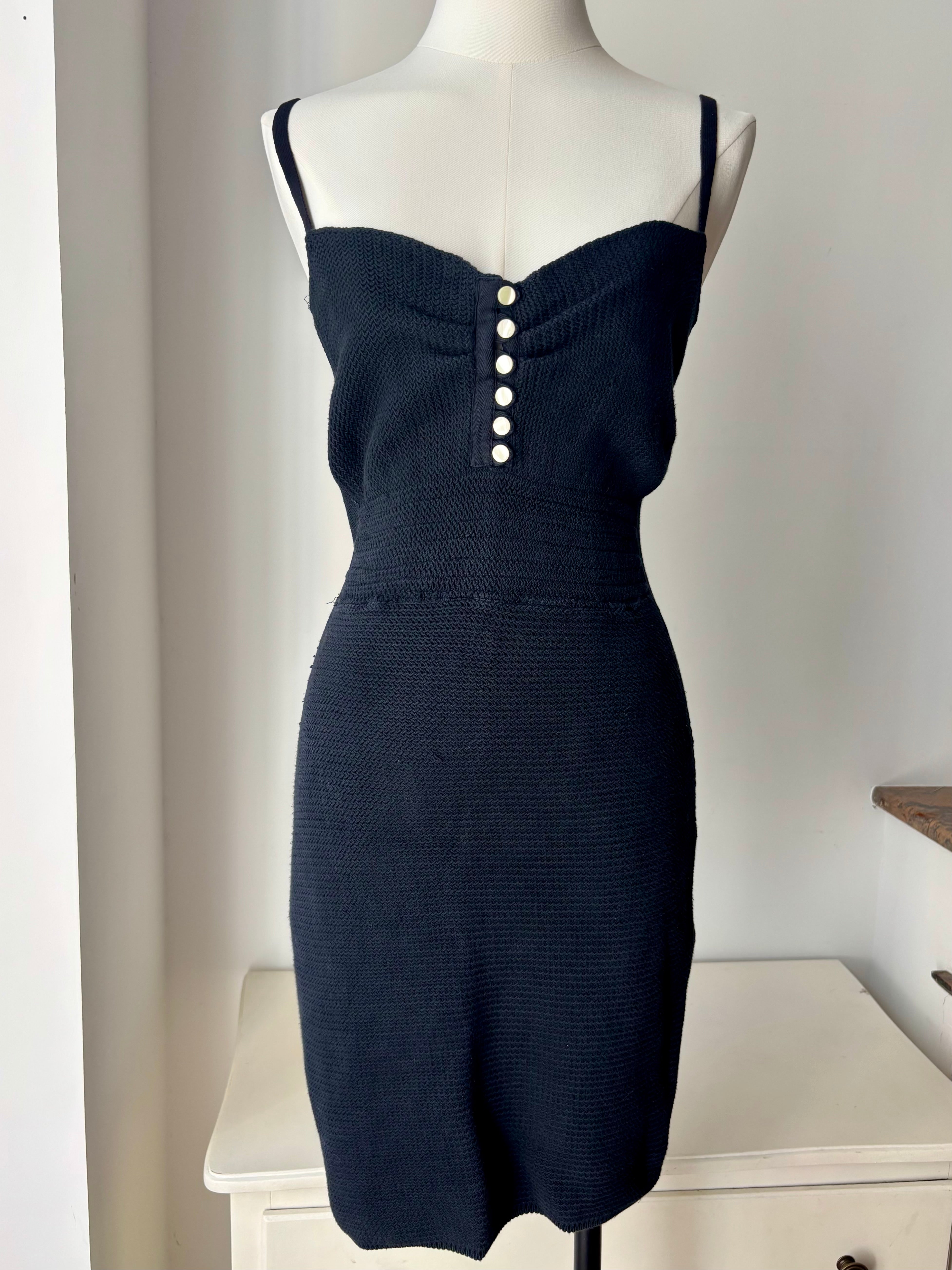 Jean Paul Gaultier Junior Robe bustier vintage – XS/S