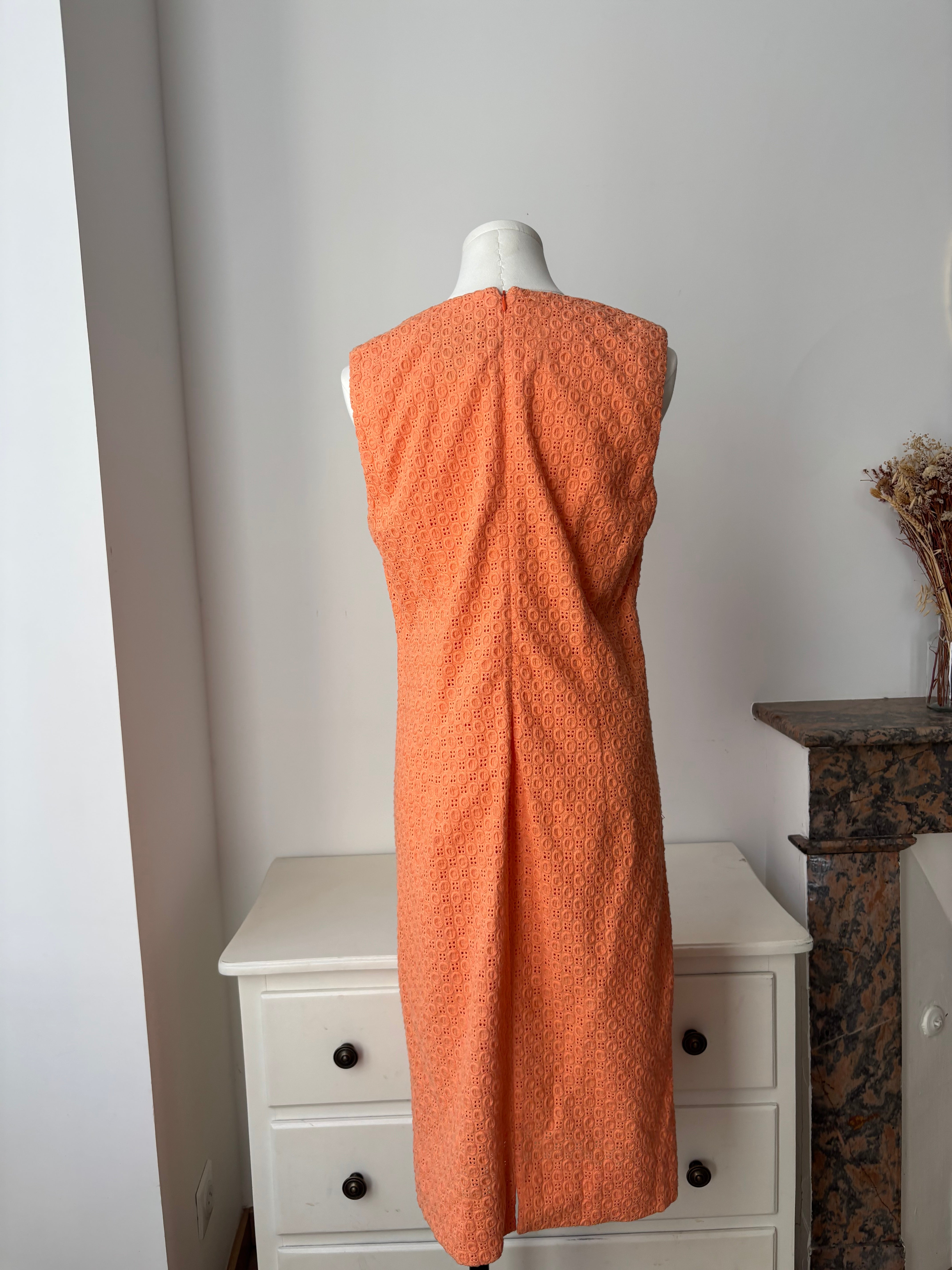 Roberto Cavalli robe corail - M