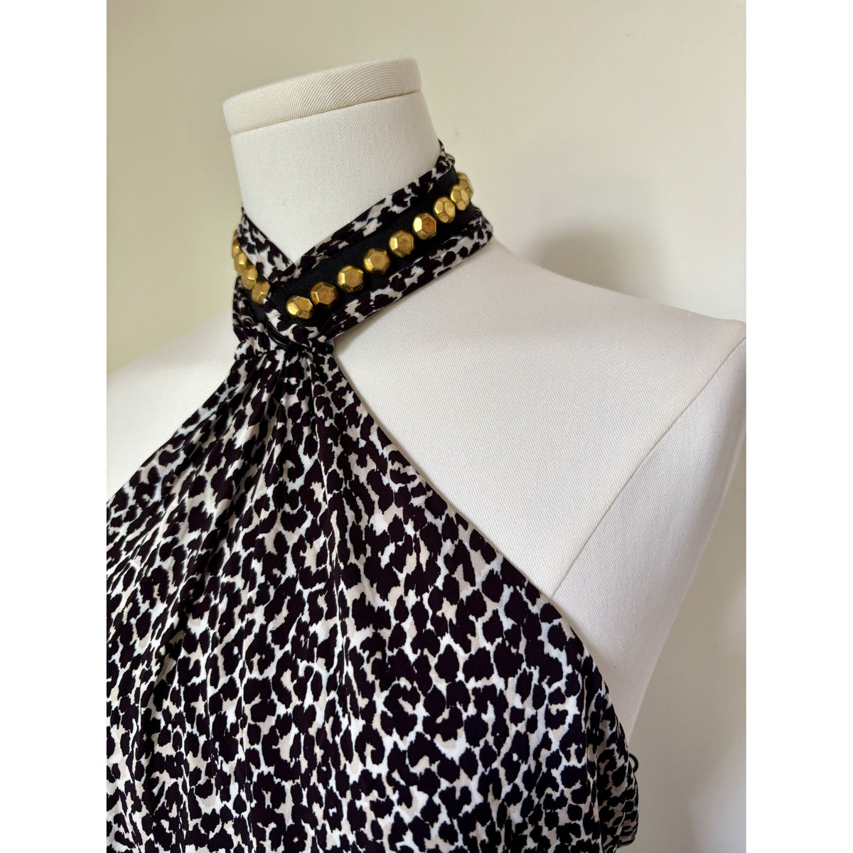 Cavalli – Top léopard dos nu – M/L/XL