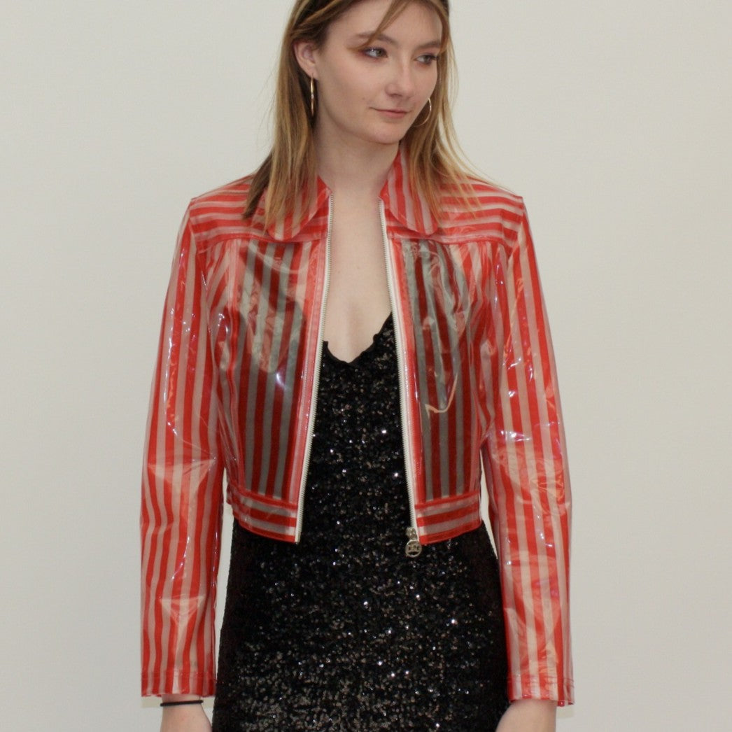 Veste rayée transparente Dolce & Gabbana