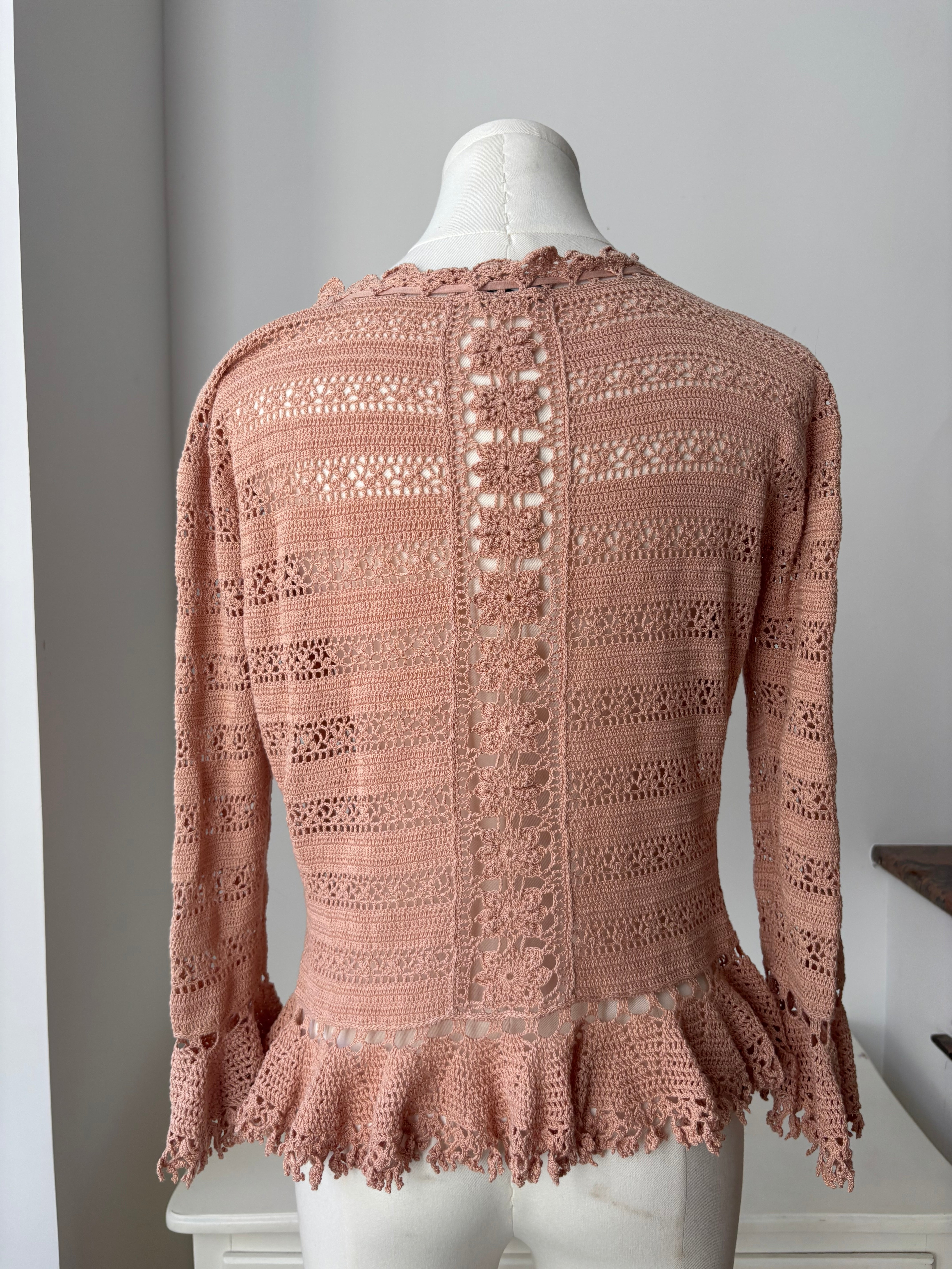 Pull en crochet Moschino