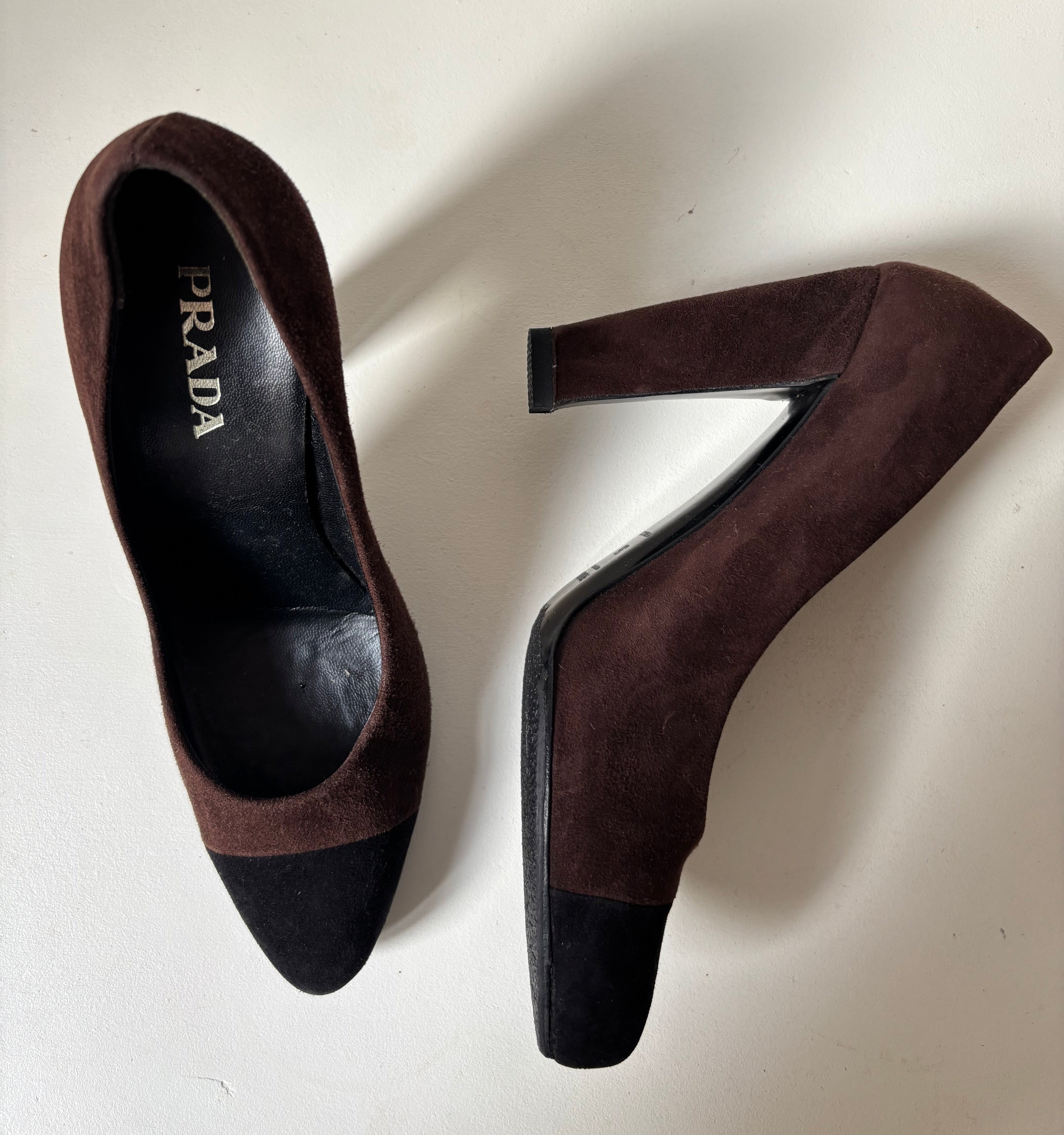 Escarpins Prada bicolore